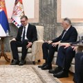 Vučić sa predsednicima FIVB i CEV: Nastavićemo da ulažemo u budućnost odbojke