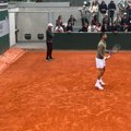 Novak na prvom treningu na Rolan Garosu FOTO