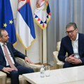 Vučić primio Žiofrea u oproštajnu posetu: Posebno razgovarali o Planu rasta za Zapadni Balkan