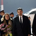 Predsednik Gruzije iznenada u Srbiji: Ministar Đurić dočekao Mihaila Kavelašvilija na aerodromu „Nikola Tesla“