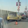(Video) Lančani sudar na Gazeli u saobraćajnoj nesreći učestvovala 4 vozila: Stvaraju se gužve u pravcu ka Novom Beogradu