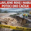 Kiša i sneg podigli vodostaje: lokalna izlivanja u okolini Čačka
