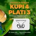 Invazija boja i adrenalina u Beogradu! Specijalna uskršnja akcija: Kupi 4 – plati 3 ulaznice za “Ovo” by Cirque du Soleil od…