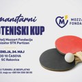 HUMANITARNI STONOTENISKI KUP: Fondacija Mozzart i STK Partizan u znaku sporta i solidarnosti