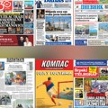 Naslovne strane današnjih novina: Prelistavanje štampe za četvrtak, 11. jun 2026. godine