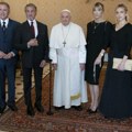 Papa primio glumca Silvestera Stalonea i njegovu porodicu u Vatikanu