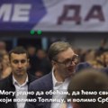 Smetam svakome ko bi Da sruši slobodnu, slobodarsku i nezavisnu Srbiju Vučić: Čuvaću našu otadžbinu po svaku cenu