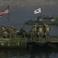 Šta će uraditi Kim? Južna Koreja i SAD izvode vežbe prelaska reke u blizini granice sa Severnom Korejom (foto)