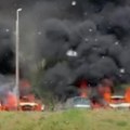 "Čulo se nekoliko eksplozija, a požar se brzo širio": Jeziva scena u Skoplju, vatrena stihija zahvatila četiri automobila…