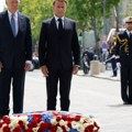 Bajden i Makron o jačanju NATO: Predsednik SAD otpočeo posetu Francuskoj ceremonijom dočeka u Parizu