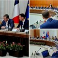 Predsednik VUČIĆ i ministar Mali sa poslovnom delegacijom MEDEF: Počeo sastanak u Palati Srbija