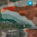 Bitka za kurahovo: Žestoke borbe severozapadno od grada, Rusi žele da obiđu Ukrajince (mapa/video)