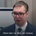 Niko vas se, bre, ne plaši! Vučić o antisrpskoj opoziciji: "Ne interesuje mene taj talog, mene interesuju oni drugi"