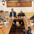 Dudić i Biševac (SDP) zajedno na konferenciji o ustupanju 300 m² za izgradnju Kolo džamije