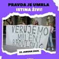 Glasnije od sudnice: Solidarnost ispred Palate pravde u petak u 13.00h