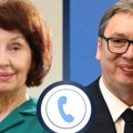 Vučić sa predsednicom Severne Makedonije: Posvećeni smo jačanju saradnje