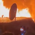 Požar na Karaburmi Vatra guta kafanu (video)