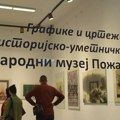 Графике и цртежи из историјско-уметничке збирке Народног музеја Пожаревац у крагујевачкој Галерији „Мостови Балкана”