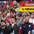 "Vatrena" atmosfera u Gelznekirhenu: Naši navijači izviždali himnu rivala, Englezi uzvratili istom merom