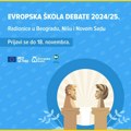 Otvoren konkurs za jedanaestu generaciju Evropske škole debate