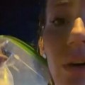 Kristina Spalević se oglasila iz policijske stanice Voždovac: "Kristijan Golubović je tukao i nju i decu, nosim USB sa…