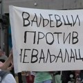 Protest u Valjevu: Čitana policijska zakletva, poručeno da će odgovorni biti kažnjeni