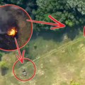 Руси претворили моћни Хрватски МЛРС у прах и пепео: Погледајте шта је остало од лансера и хамвија кад је налетео дрон (видео)