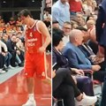 Teodosić uspred haosa prišao direktorima lige: Pogledajte skandal Zvezdinog plejmejkera u hali Igokee