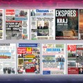 Naslovne strane današnjih novina: Prelistavanje štampe za petak, 19. jun 2026. godine