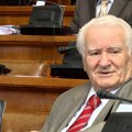Polaganje urne Dragoljuba Mićunovića u Aleji zaslužnih građana