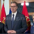 Brisel: radna večera Vučića sa Koštom i Fon der Lajen (video)