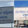 Na bilbordima sada dobrodošlica i za srpsku i romsku dijasporu na njihovom jeziku