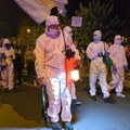 Građani Borče sproveli akciju “deratizacije“ nakon jučerašnjeg skupa SNS-a