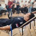 Humani policajci: Akcija doborovljnog davalaštva krvi u pu Kraljevo