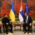 Svečani doček Volodimira Zelenskog u Palati Srbija u Beogradu