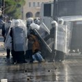 Sukobi na protestima u Tirani: povređena dva policajca i dva demonstranta