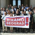 Stranke okupljene u koaliciji „Biramo Beograd“ predaju liste u svih 17 gradskih opština