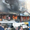 Lokalizovan požar u Bloku 70: Izbačena 71 tona vode