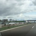 Vozač snimio trenutak direktnog sudara: Saobraćajna nesreća kod Velike Plane: Automobili uništeni (video)