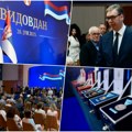 Vučić uručuje odlikovanja zaslužnim pojedincima: Vidovdanska svečanost u Palati Srbija