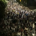 Protest u Užicu: Ponovo blokirana magistrala, tokom šetnje bili prisutni samo saobraćajni policajci