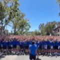 BH Fanaticosi napravili nestvaran korteo pred meč sa Amerikancima, prolaznici ih gledali u čudu