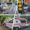 Тешка несрећа у Новом Саду: Возач "аудија" тврди да му се "заглавио гас", најмање двоје повређених
