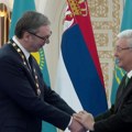 Predsednik Vučić odlikovan Ordenom zlatnog orla u Kazahstanu