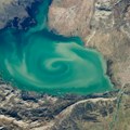 Džinovski zeleni vrtlog: Astronauti iz svemira snimili neobičnu pojavu na Skadarskom jezeru