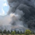 Helikopter Oružanih snaga BiH gasi požar kod Mostara: izbačeno 22.000 litara vode