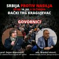 Protest Srbija protiv nasilja u petak u Kragujevcu