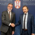 Ministar dejan Ristić na sastanku sa ambasadorom žiofreom: Razgovor o saradnji u oblasti informisanja i telekomunikacija