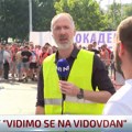 Policija sklonila provokatora koji je uznemiravao novinare