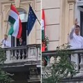 Peter Mađar izviždan u Budimpešti: Izašao na balkon da pozdravi narod, pa doživeo neprijatnost